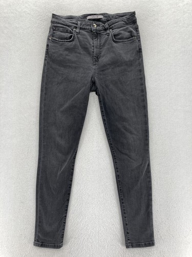 Joe's Jeans Skinny Ankle Jeans Women's 29 Gray Stretch Denim Low Rise 5-Pocket