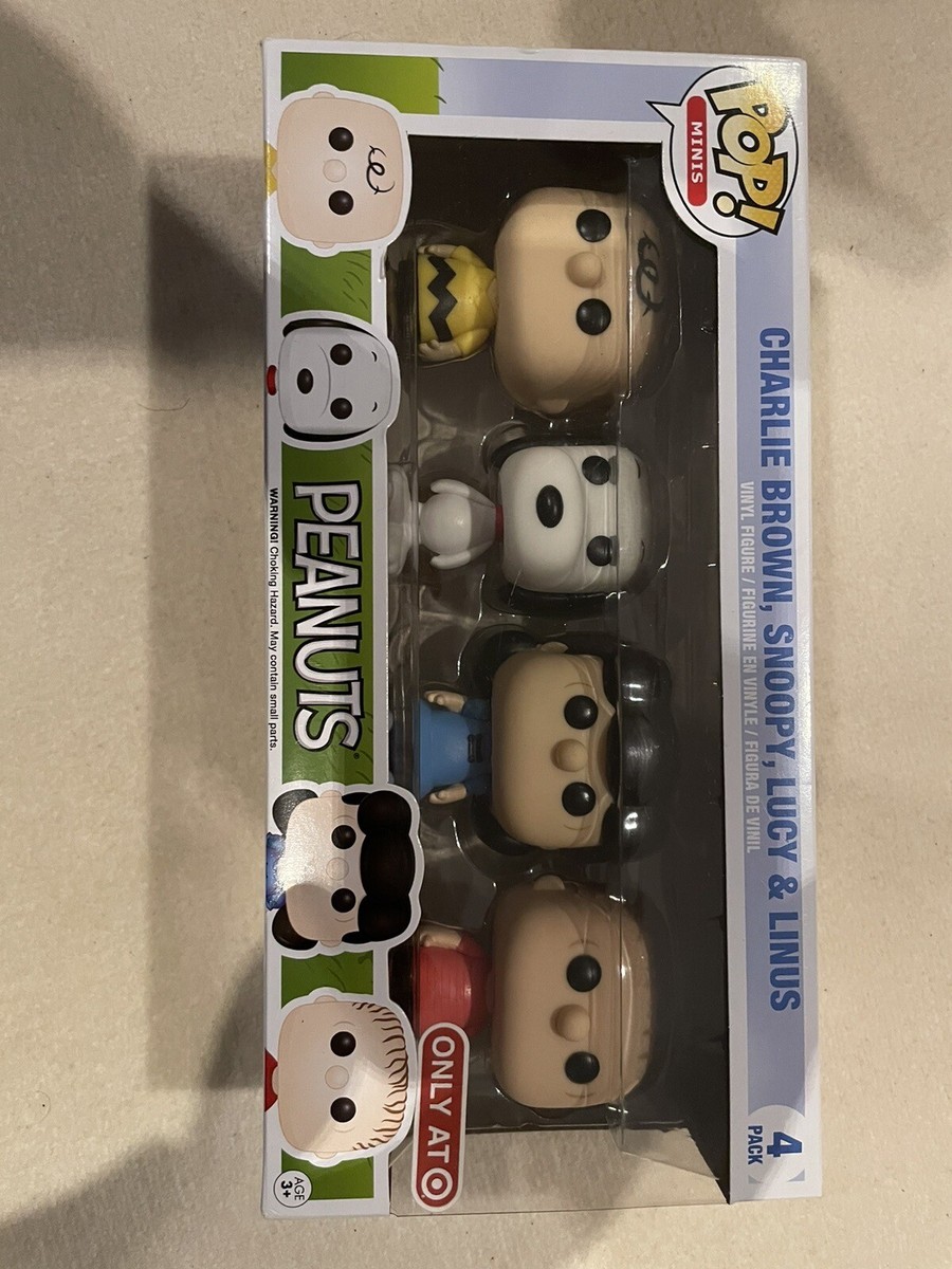 Funko POP! PEANUTS ミニフィギュア 4体 Funko POP! Animation Peanuts - Mini 4 Pack Vinyl Figure Great