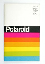 Polaroid Sonar One-Step SX-70 - Land Camera - User Manual - Instructions
