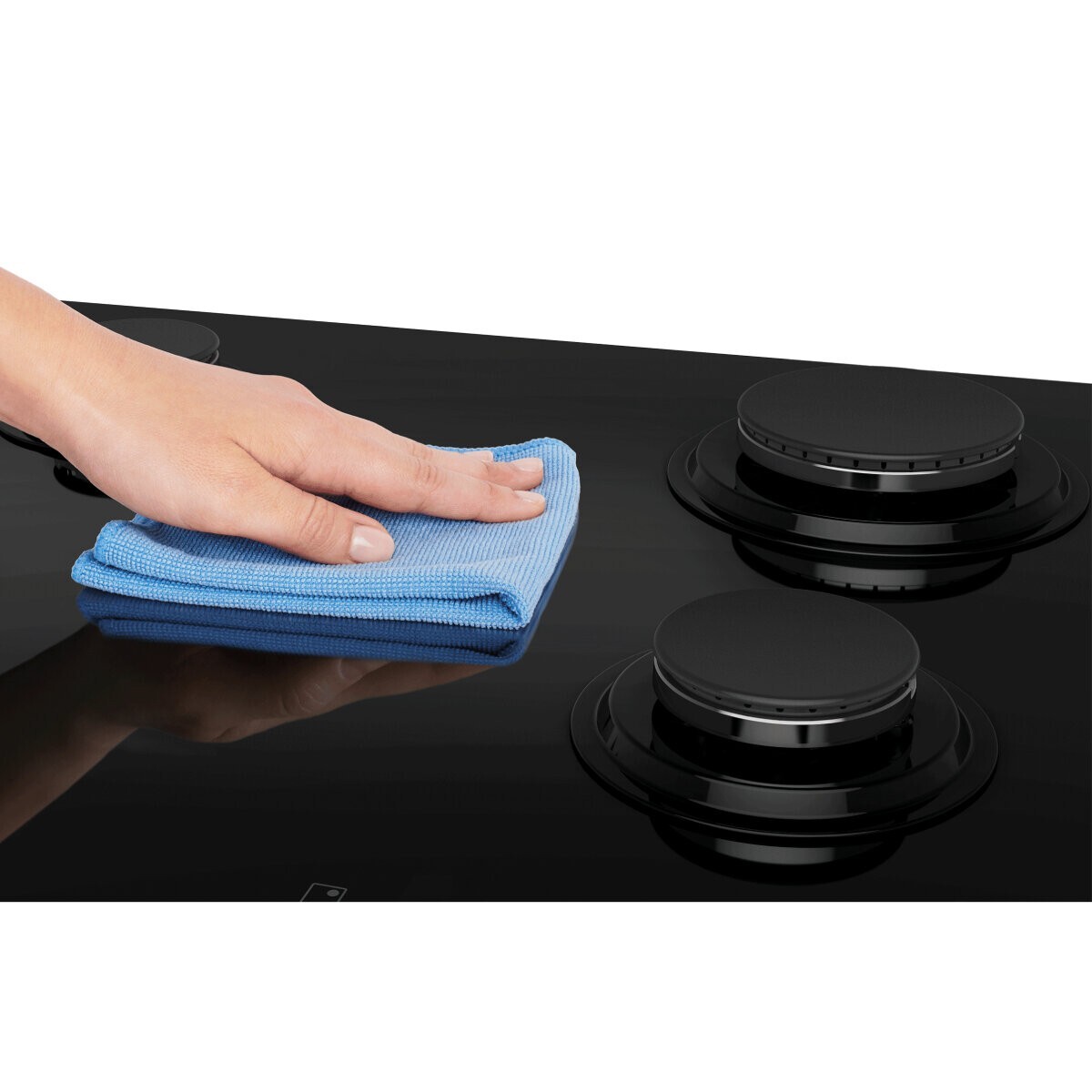 Westinghouse 90cm 5 Burner Gas On Glass Cooktop Model WHG959BD RRP