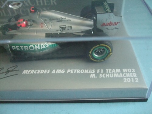 F1 TEAM W03 Mercedes AMG Petronas 2012 #7 M Schumacher SCALE 1:43 MINICHAMPS - Bild 2 von 5