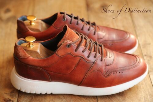 Ted Baker Brown Leather Lace Up Shoes Trainers Sneakers UK 8 US 9 EU 42