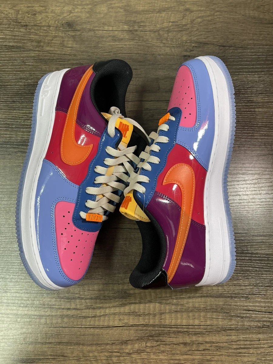 Undefeated x Nike Air Force 1 Low Multi-Color - Size 10 Men