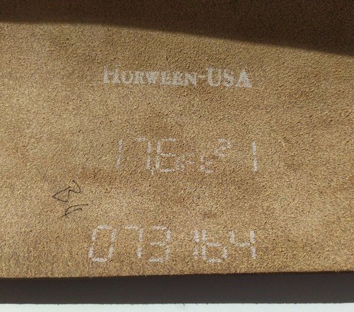 Handmade in England - Horween Dark Brown Leather Watch Strap 18/20/22/24mm - Picture 10 of 10