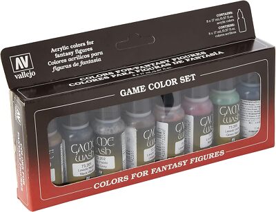 Vallejo AV Waschset - 8 x 17 ml