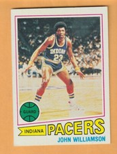 John Williamson Indiana Pacers 1977-78 Topps #44 New Mexico Lobos 10O