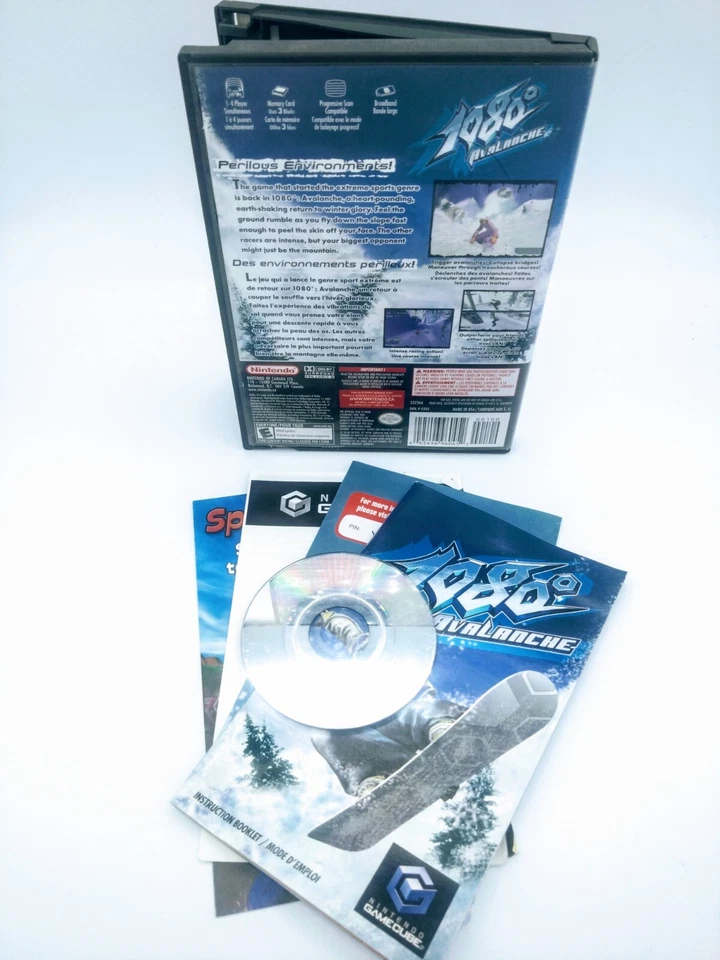 1080 Avalanche (Nintendo GameCube) Complete CIB & Tested - Image 2 of 2