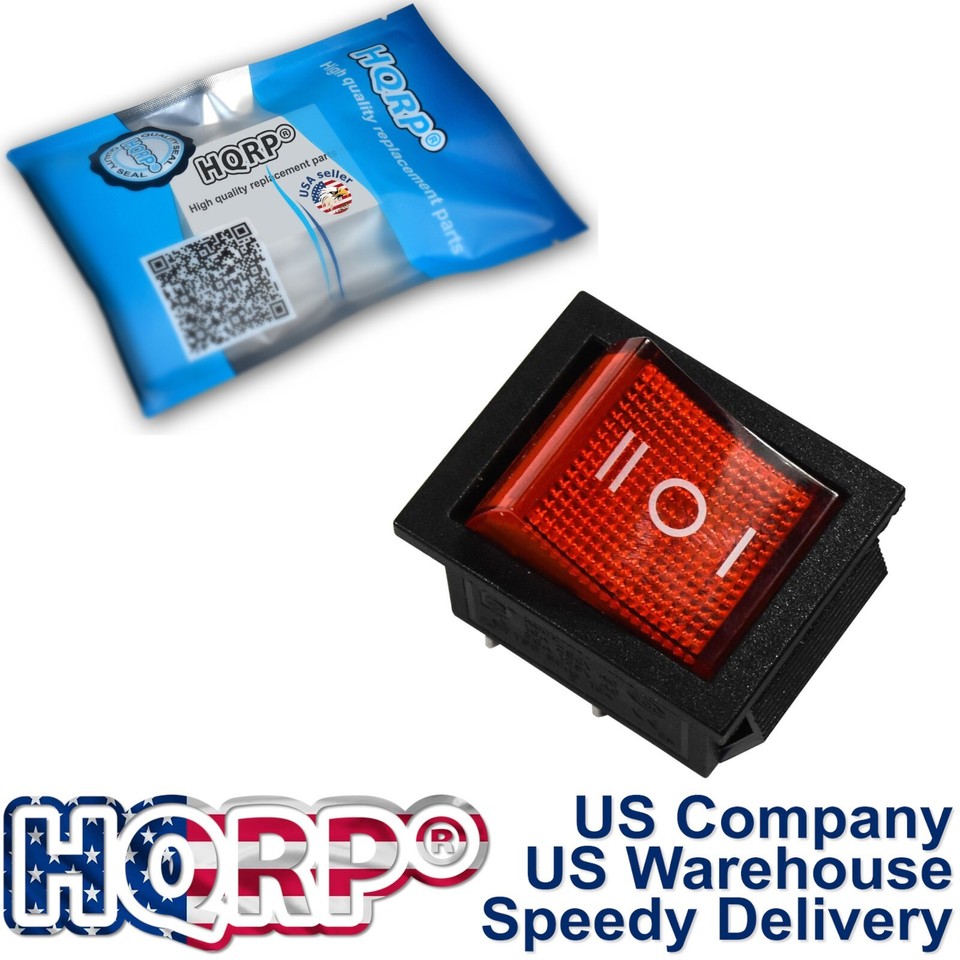 Start On Off Rocker Switch 6-Prong for Champion Power 7500W Electric ...