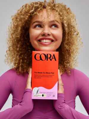 Cora The Made-To-Move Pad 100% Organic Cotton Tospheet 4 counts