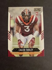 2021 PANINI SCORE Caleb Farley Rc ROOKIE CARD #341 Titans