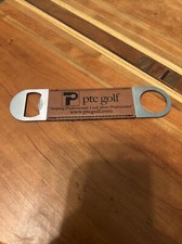 Leather PTE Golf Advertisement 7  Bottle Opener