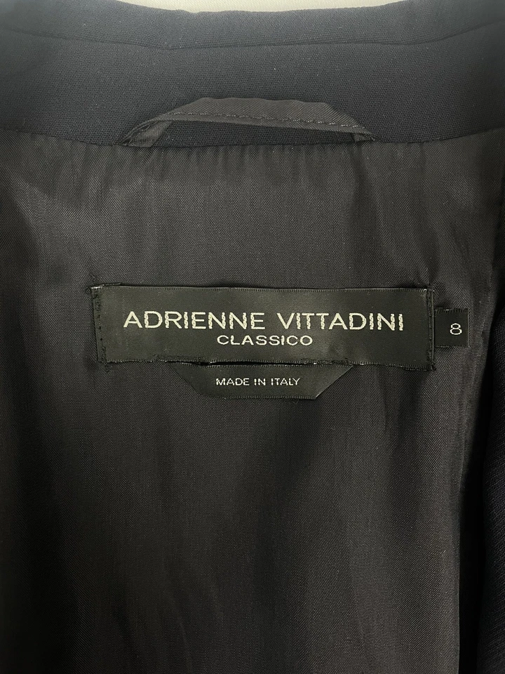 ADRIANNAE VITTADINI 2 PIECE PANTS SUIT BLACK  LONG SLEEVE - Image 3 of 4
