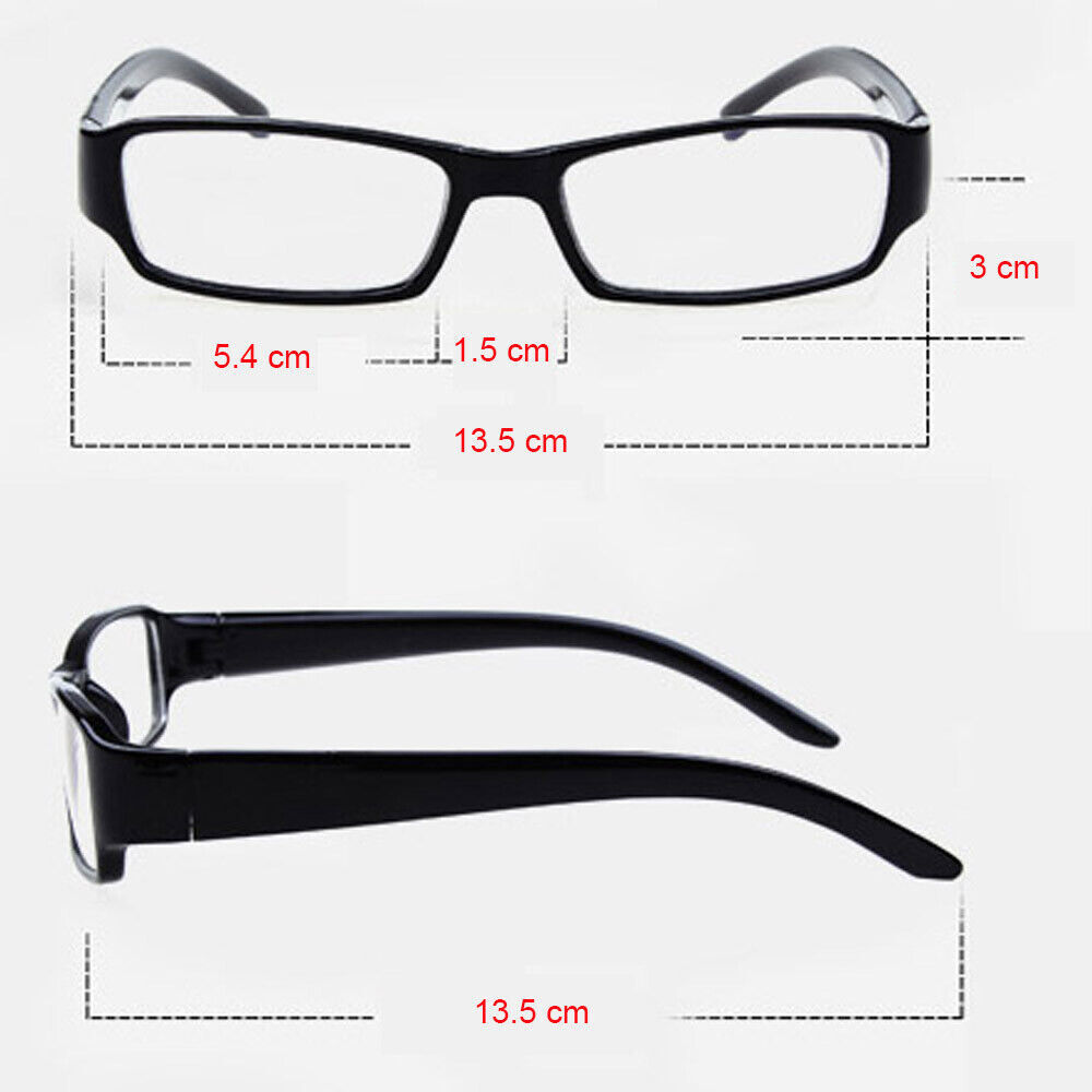 Myopia Glasses Men Ladies Black Plastic Glasses to NEW