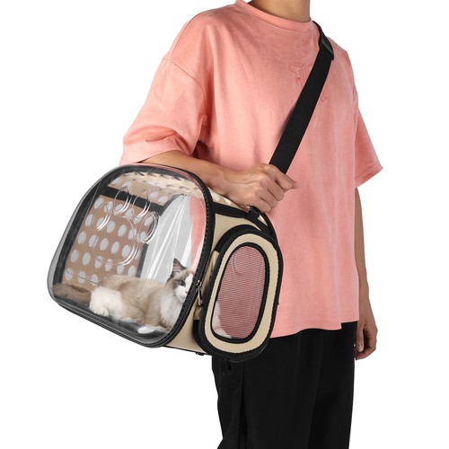Pet Portable Carrier Backpack Space Capsule Breathable Puppy Cat Dog Travel Bag - Picture 18 of 26