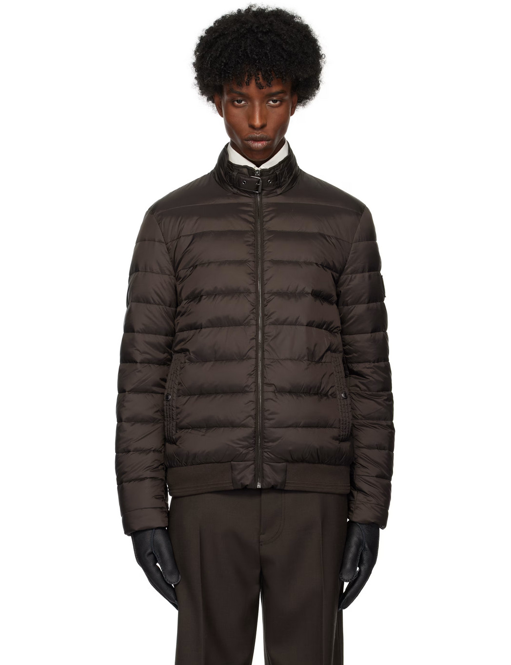 Belstaff Brown Circuit Down Jacket, Men's  Size IT/EU 52 (UK/US 42) image 2