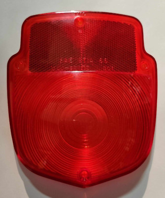 Dietz 1955-67 Ford Truck Tail Light Lens Shield Type Lens C1TF-13450A