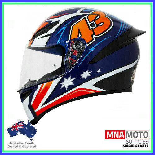 AGV K-1 K1 JACK MILLER PHILLIP ISLAND 2019 MOTORCYCLE HELMET SIZE