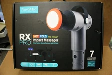 NuvoMed RX Pro Hot/Cold Pro-Therapy Impact Massager in Gray 