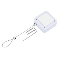 5 ft Retractable Remote Control Tether Security Cable Lanyard Lock with Doubl...