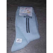 Happy Day Cotton Socks Powder Blue 21cm Socks