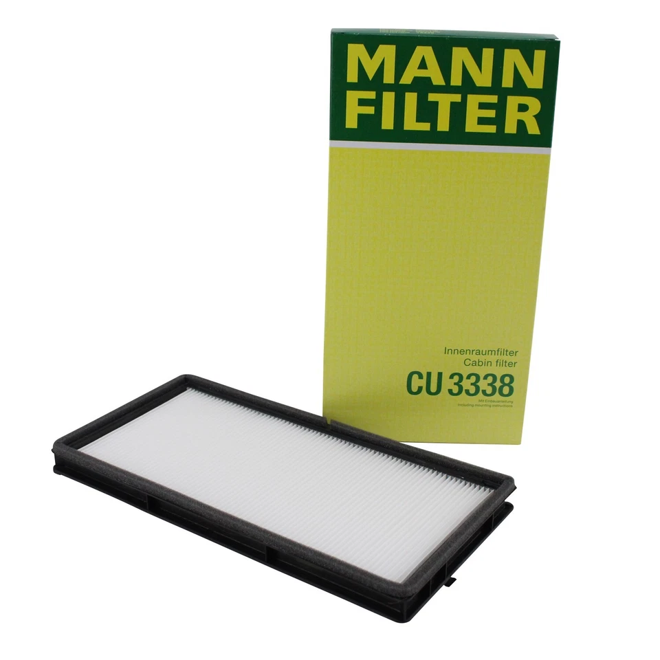 Filtro de aire de cabina partículas Mann CU 3338 BMW E32 E34 525i 530i 535i 540i Foto 2 de 4