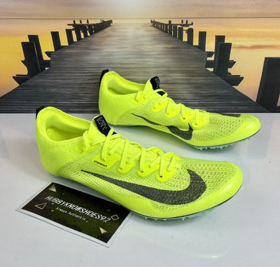 New Nike Zoom Superfly Elite 2 Track Cleats Men\'s Size 12.5 Green DR9923-700 NIKE ZOOM SUPERFLY ELITE 2 TRACK SPIKES VOLT DR9923-700 ALL  main image 3