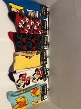 Disney Unisex skarpetki załogowe rozmiar 6-12 lub damskie 9-13