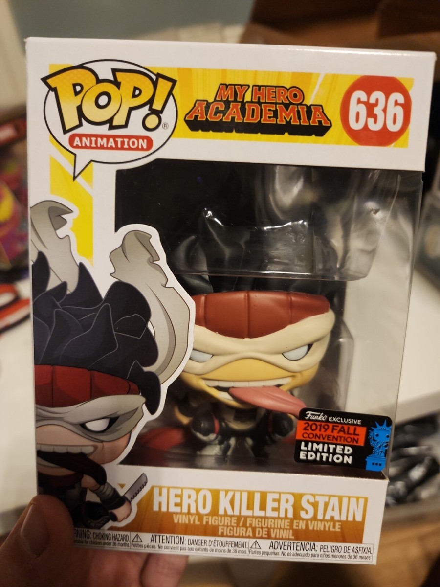 ファンコポップ ヒーローキラー ステイン #636 NYCC2019限定版 Funko Pop! My Hero Academia 636 Hero Killer Stain 2019 Fall