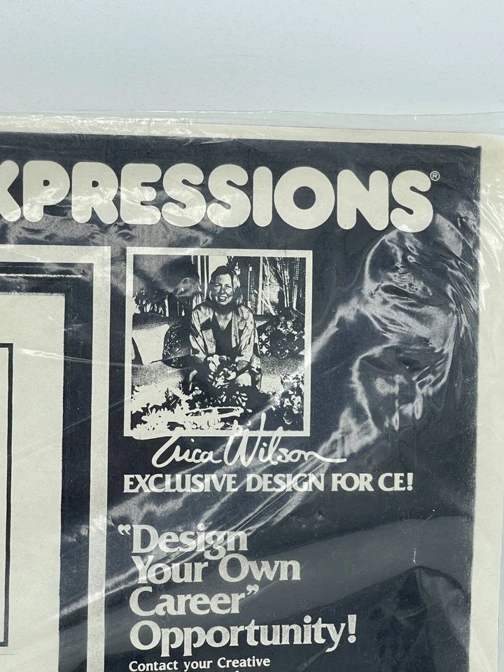 De colección 1984 Creative Expressions Erica Wilson Descanso Fawn Crewel Kit Bordado Foto 3 de 4