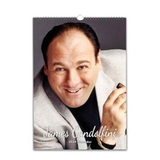 James Gandolfini (Tony Soprano) Full Photo 2027/28 Calendar choose start month