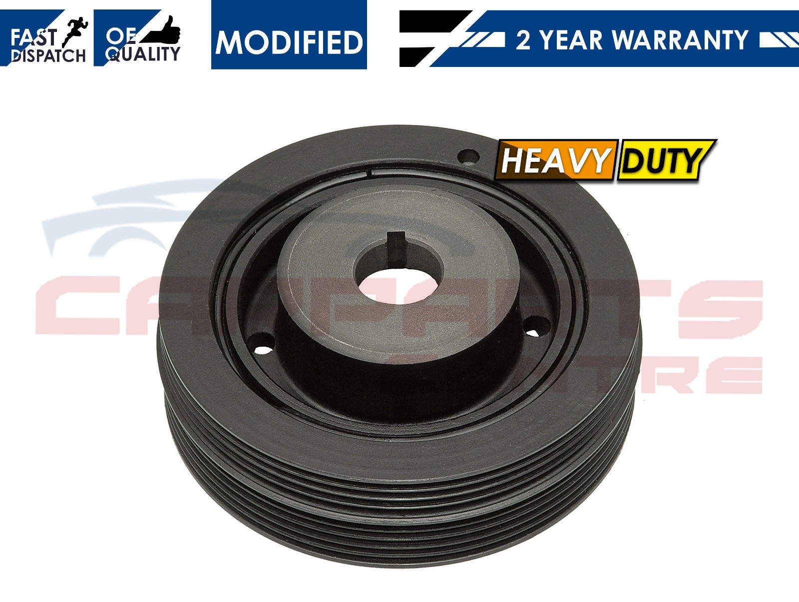 FOR SUBARU IMPREZA WRX TURBO 2.0 CRANKSHAFT CRANK PULLEY EJ205 TORSION