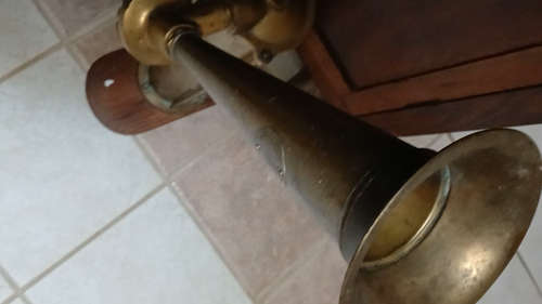 Antique Tyfon Nautical Brass Working Foghorn Malmo Sweden Kockums Mek Verkstad - Video 1 of 1