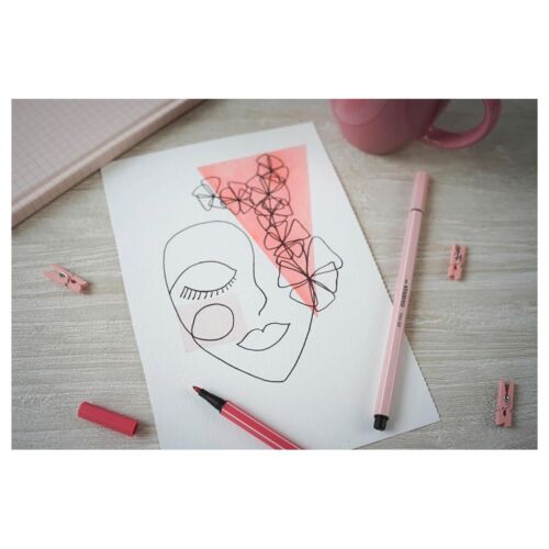 STABILO Pen 68 Nature Colors - Premium Fibre-Tip pen - Pack of 10 - Assorted New - Bild 4 von 7