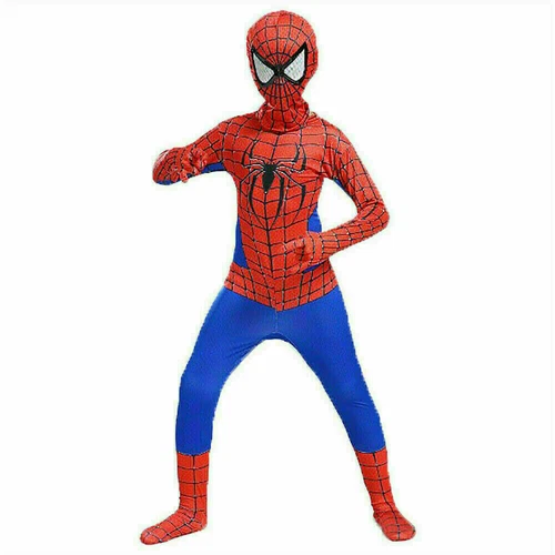 Children Spiderman Costume Boys Super Hero Fancy Dress Myers Cosplay Clothes UK - Picture 11 of 27