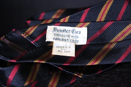 Corbatas Dunster de Colección Azul Marino Rojo Amarillo Repp Regimiento de Seda Harvard Cooperativa Essex 4 Pliegues* - Imagen 2 de 5