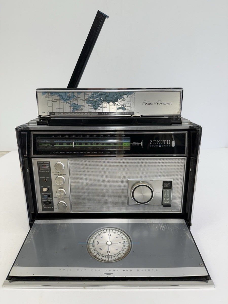 Vintage Zenith Trans-oceanic R7000 Radio Service Manual Works! /ro