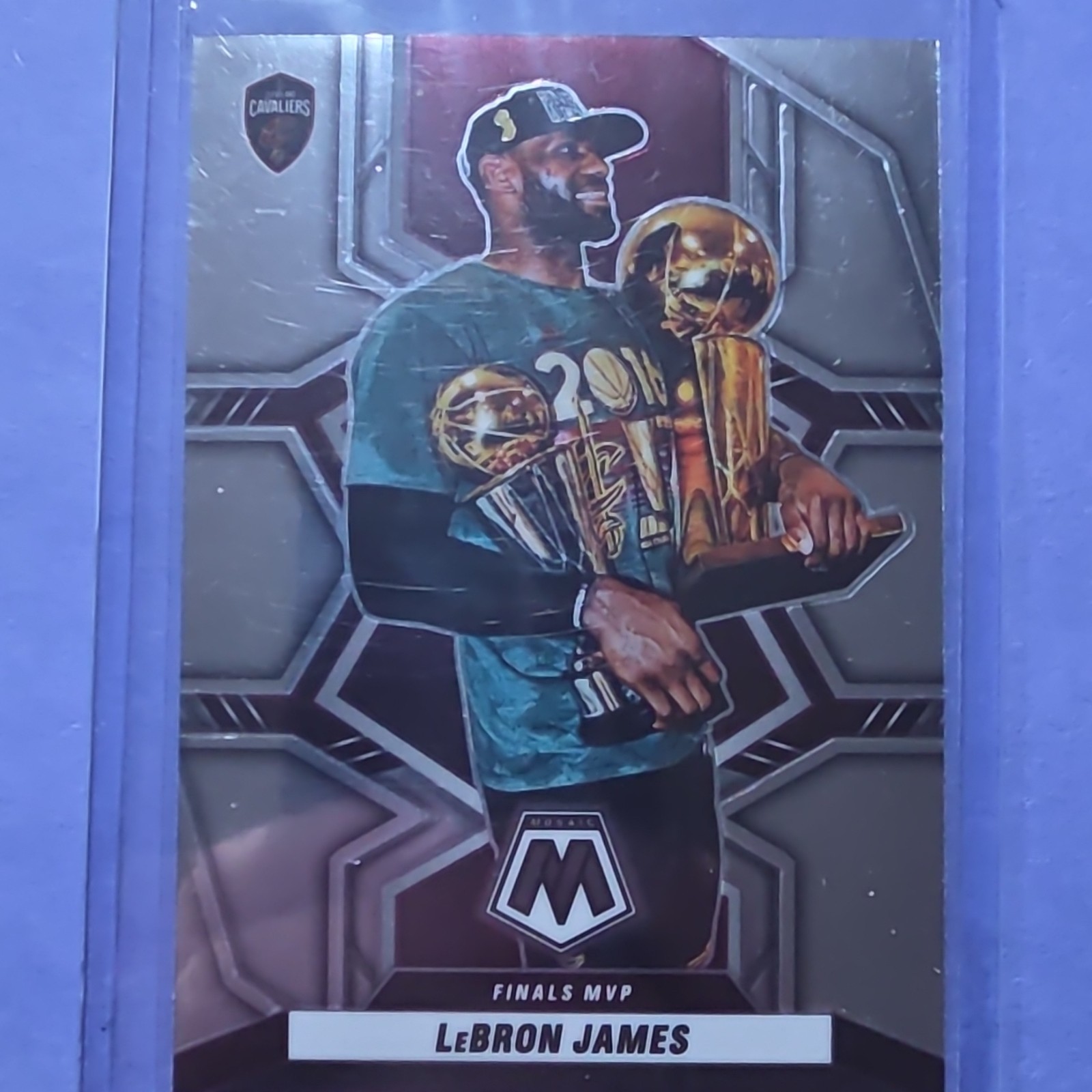 Panini Mosaic Finals MVPs LeBron James #298 Cavaliers 2021-22 Basketball