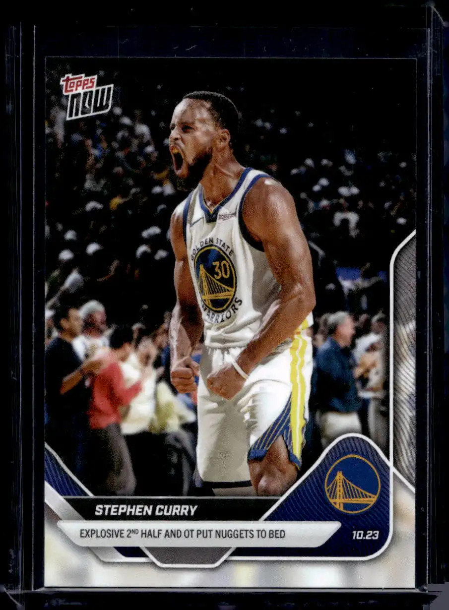 2025-26 Topps Now NBA #22 Stephen Curry Base Card (Qty)