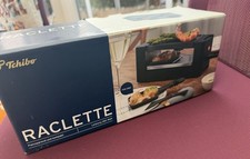 Raclette für zwei Personen Grillplatte antihaftbeschichtet TCHIBO Neu OVP