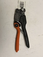 Thomas & Betts TBM25S Comfort Crimp Color Keyed Crimper Tool Used 8-2 awg CLEAN