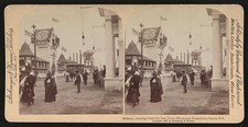 Midway, showing Giant See Saw, Trans-Mississippi Exposition, Omaha, Neb.