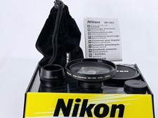 Mint Nikon WC-E63 0.63x Wide Converter w/UR-E4 Adapter From Japan