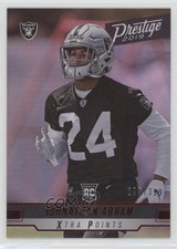 2019 Panini Prestige Rookie Xtra Points Red 295/399 Johnathan Abram #246 fr6