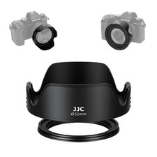 JJC Reversible 52mm Lens Hood with Adapter Ring LH-Q52-JFM Japan Import