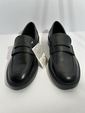 A New Day Black Slip-On Penny Loafers Women  s Size 7
