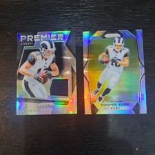 2017 Prizm Cooper Kupp #203 Silver Prizm Rookie (RC) Los Angeles Rams + Jersey