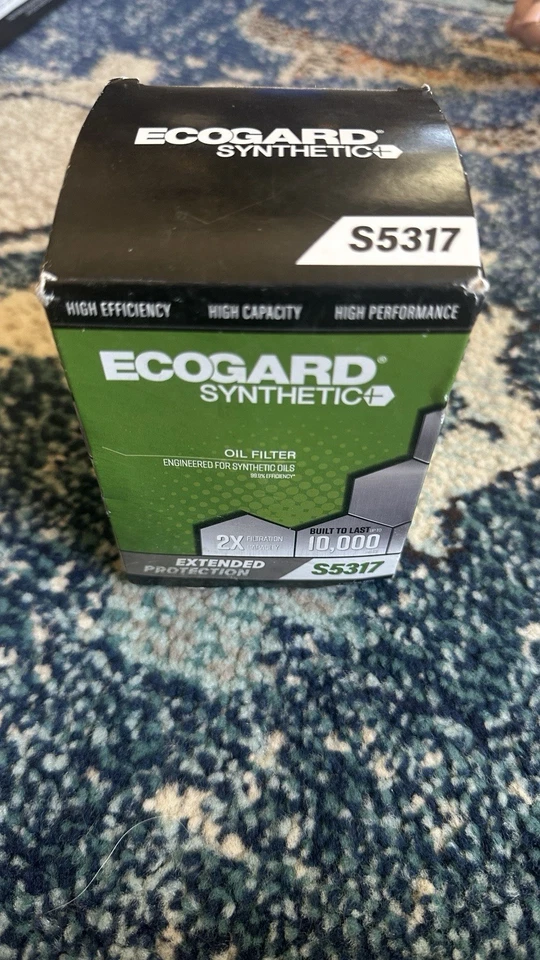 Oil Filter-EcoGard Synthetic S5317 - New - Image 2 of 2