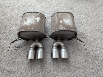 C7 Corvette Stock OEM Mufflers with Tips 2014-2019 (NOT NPP) 21k miles