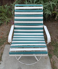 Vintage Homecrest MCM Patio Set Furniture - 4 Swivel Chairs and Fiberglass Table — photo 5