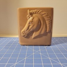 1959 MADDUX POTTERY HORSE HEAD VASE #239 CALIFORNIA USA VINTAGE ANTIQUE MCM